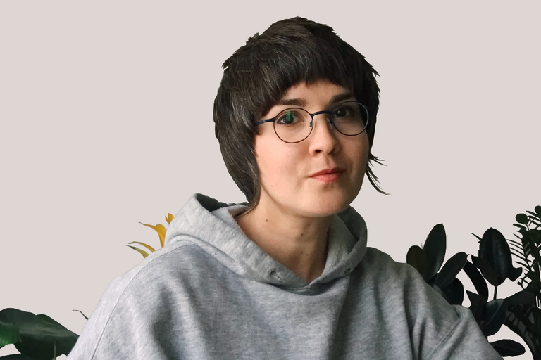 A portrait of Arianna Khmelniuk