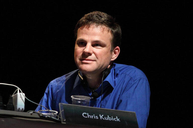 A portrait of Chris Kubick
