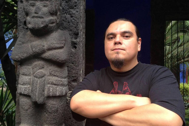 A portrait of Jesus Barraza